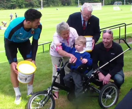 James with his Trike