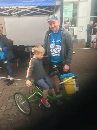 James and his Trike